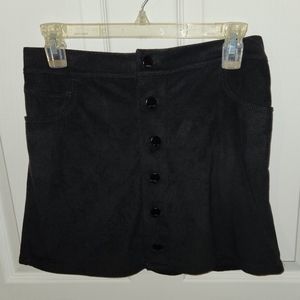 Velvet Black Express Skirt